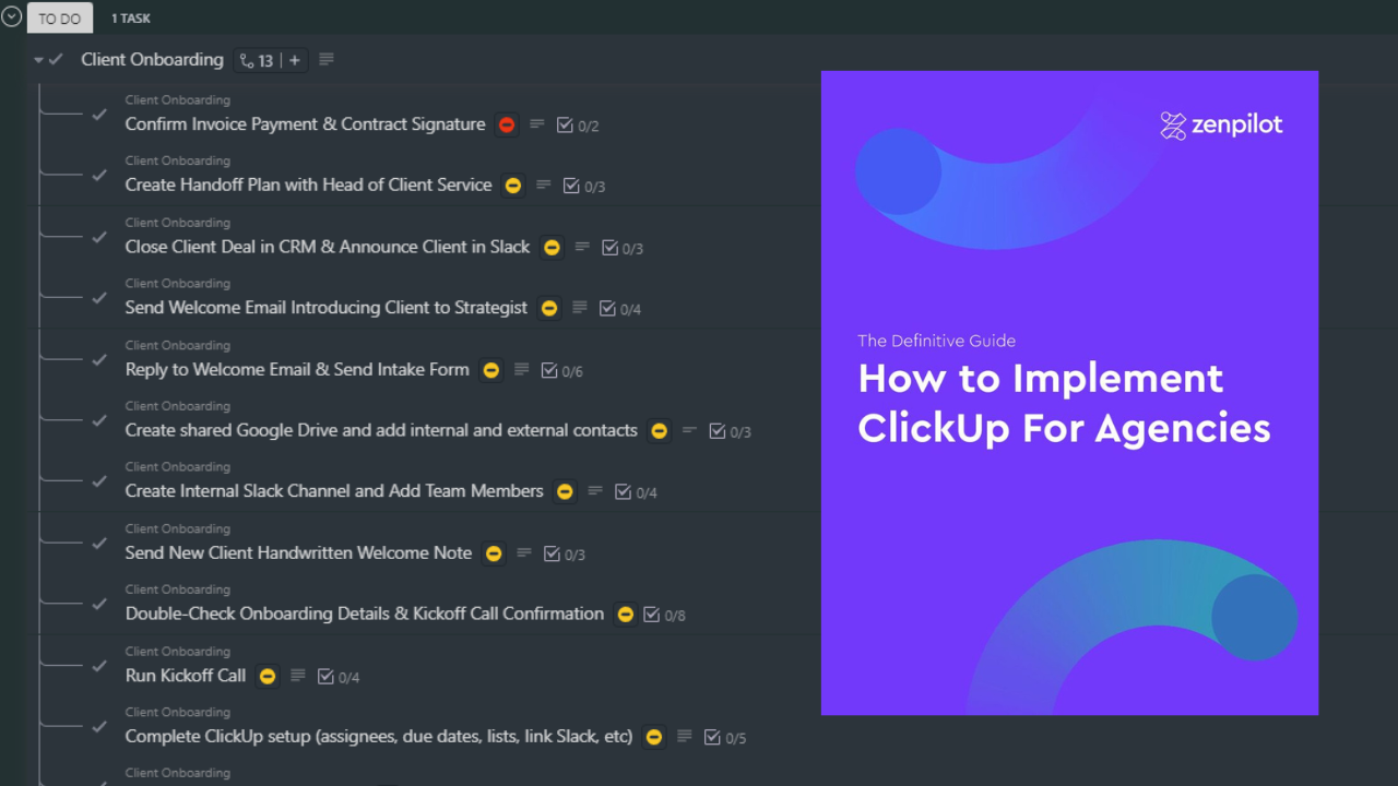 The ClickUp Bundle Free Guides and Templates for Agencies